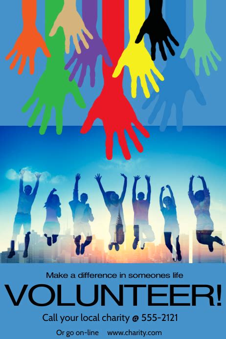 volunteer poster maker|Volunteer Poster .